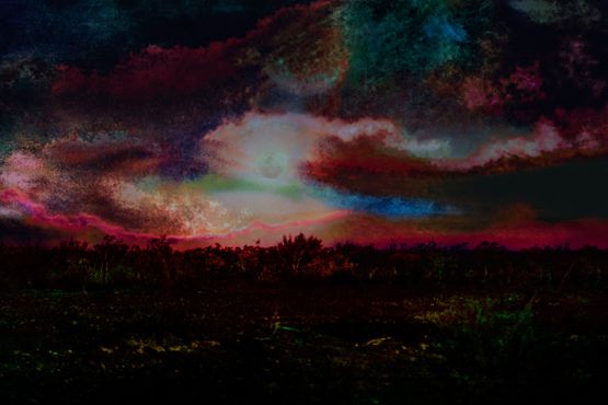 Moon Giidan by Tracey Moffatt contemporary artwork Print