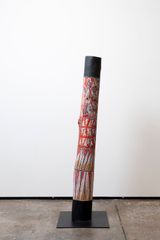Stone spear tip and honey by Russell Ngadiyali Wanapuyngu contemporary artwork sculpture