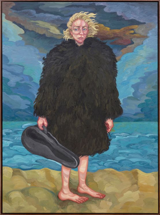 Mrs Darling by Ania Hobson contemporary artwork Painting
