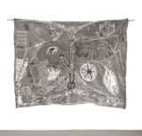 I Walked Through the Park and Encountered Death by Zhang Meng contemporary artwork textile