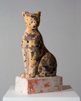 Leopard by Linda Marrinon contemporary artwork sculpture