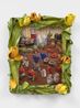 Tulips on the table mean that spring is on the way by Stephanie Temma Hier contemporary artwork Painting