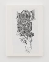 Super sensitive by Ataru Sato contemporary artwork drawing works on paper