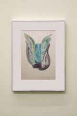 Little Girl Drowned Down a Well Poet in New York Series by Margaret Tait contemporary artwork painting works on paper
