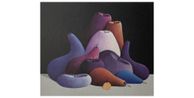 Still Life Blue by Nicolas Party contemporary artwork Works on Paper