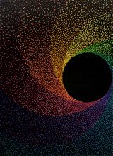 Alchimie 470 by Julio Le Parc contemporary artwork painting works on paper