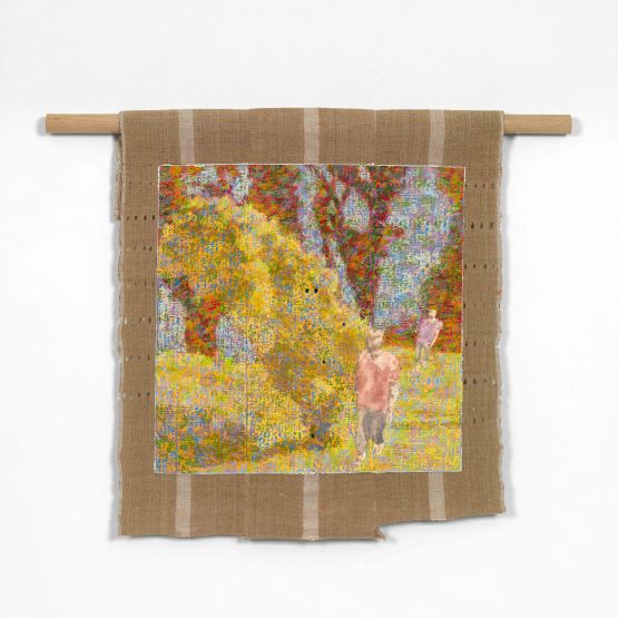 The Ground Remembered by Nengi Omuku contemporary artwork Painting