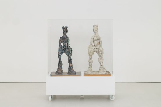 Vin twins by Rebecca Warren contemporary artwork Sculpture
