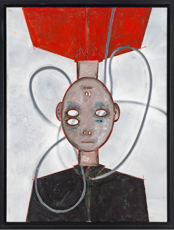 A.O. Schroedinger by Thomas Zipp contemporary artwork Painting