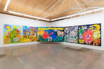 Contemporary art exhibition Jason Phu the deepest love in the deepest well of despair at STATION Melbourne Australia