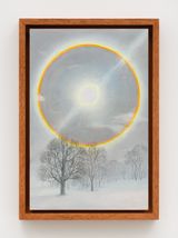 Winter Sun by Angela Lane contemporary artwork painting