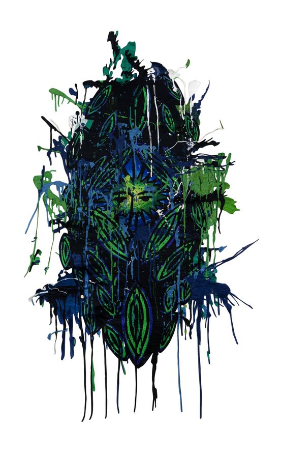 Fertility of Democracy by Eko Nugroho contemporary artwork Painting