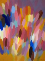 Softness of Brow by Samia Halaby contemporary artwork painting works on paper
