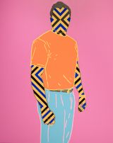 Lover and a fighter by Reko Rennie contemporary artwork painting