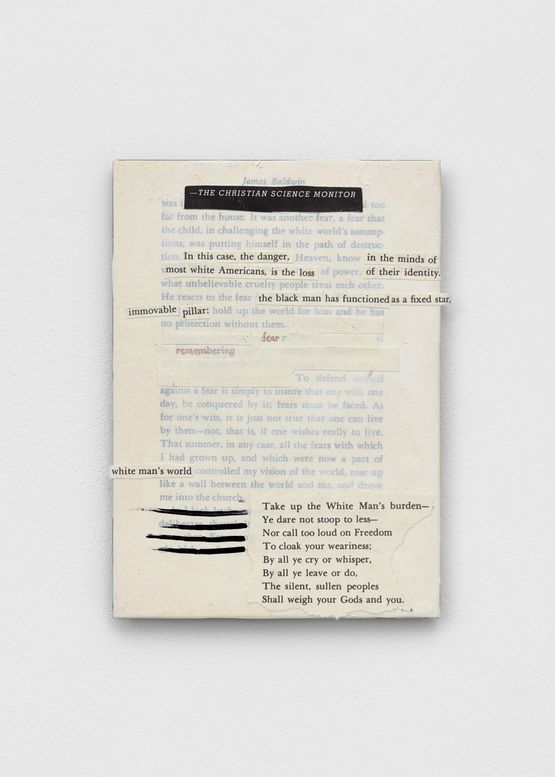 The Fire Next Time after James Baldwin p. 27 by Studio K.O.S. contemporary artwork Works on Paper