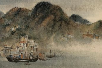 Contemporary art exhibition Lui Shou-Kwan Hong Kong Landscapes at Alisan Fine Arts Central Hong Kong