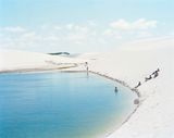 4663 Lencois Laguna do Peixe by Massimo Vitali contemporary artwork photography