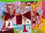 The Succession by Gareth Sansom contemporary artwork painting