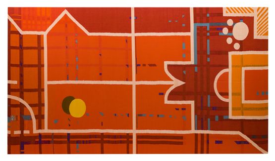 Control 8 by Kanishka Raja contemporary artwork Textile