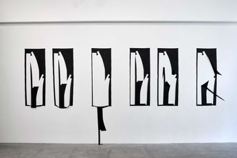 Contemporary art exhibition Marion Baruch Letting go endless blooming at Galerie Urs Meile Lucerne Switzerland
