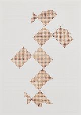 WP555 by Rana Begum contemporary artwork painting works on paper