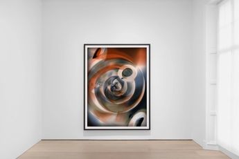 Contemporary art exhibition Thomas Ruff experiences lumineuses at David Zwirner London United Kingdom