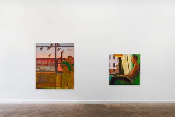Contemporary art exhibition Anthony Cudahy ceaseless arranger at GRIMM Amsterdam Netherlands