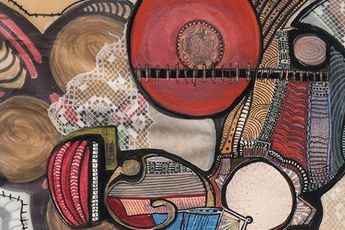 Contemporary art exhibition Sonia Gomes ...vivem no compasso do sol at Mendes Wood DM Paris France