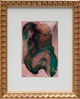 Dancer series by Fatos Irwen contemporary artwork mixed media works on paper