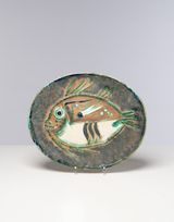 Poisson chine A.R. 170 by Pablo Picasso contemporary artwork sculpture