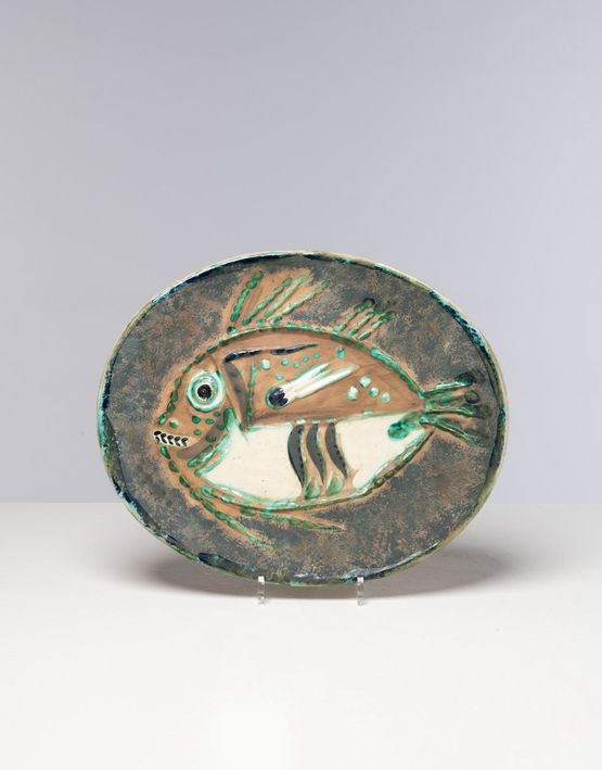 Poisson chine A.R. 170 by Pablo Picasso contemporary artwork Sculpture