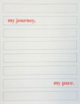 My journey my pace. _A1 by K. Tsai Cai contemporary artwork painting