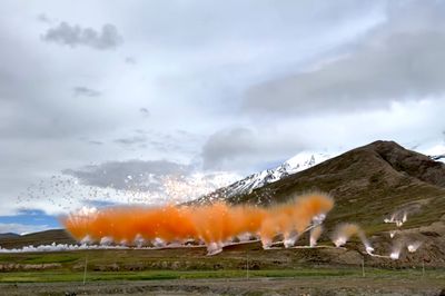 Cai Guo-Qiang Sparks Controversy with Himalayan Fireworks