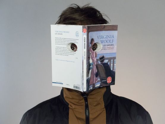 Bookmask Portrait 15 by Victor Del Oral contemporary artwork Photography