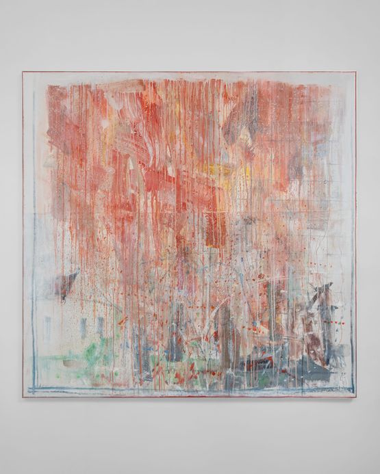 Venti di guerra by Cesare Lucchini contemporary artwork Painting