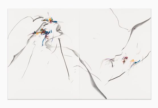 The Butterfly Dreaming Of Becoming Zhuangzi No.3 by Xiyao Wang contemporary artwork Drawing