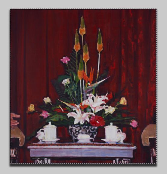 Surveillance and Panorama 18 by Yang Zhenzhong contemporary artwork Painting