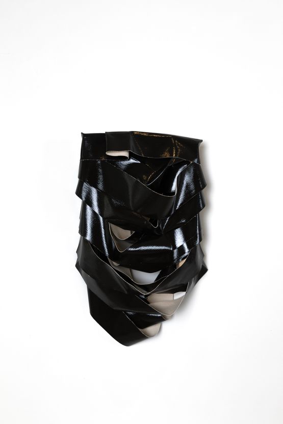 Barricade Shield Black by Angela De La Cruz contemporary artwork Painting