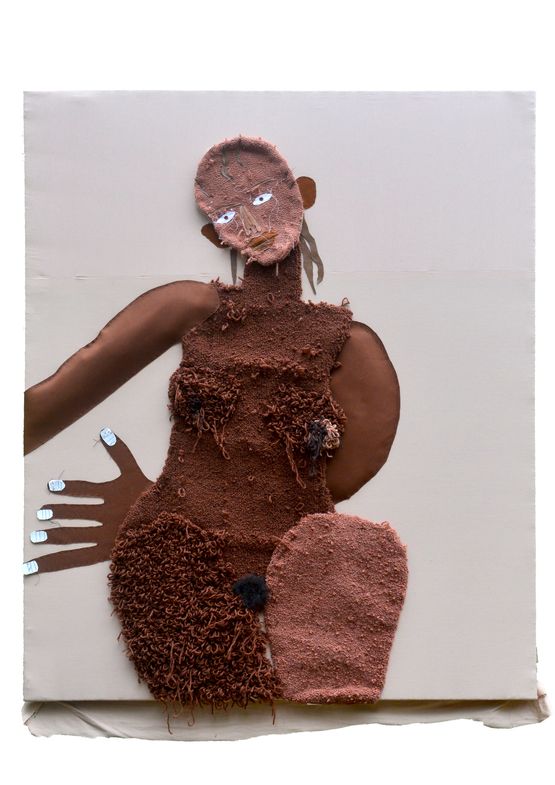 Akuaba 3 by Anya Paintsil contemporary artwork Painting