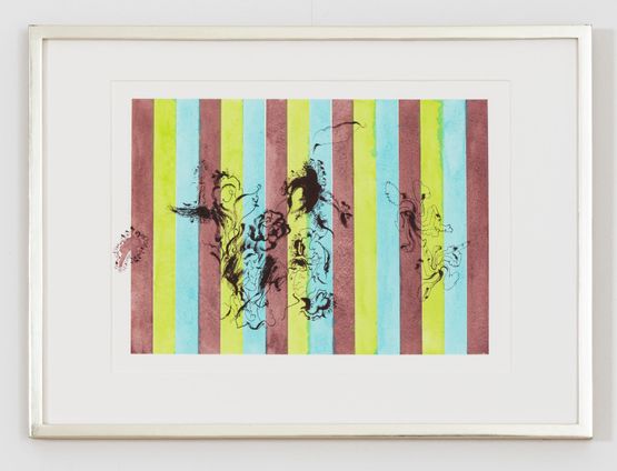 Untitled by Helen Marten contemporary artwork Painting