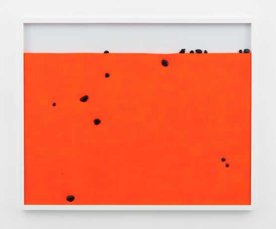 Chemical Landscape from another planet by Lionel Esteve contemporary artwork Painting