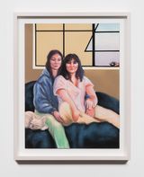 Kassia  Steph  Mochi Downtown Los Angeles by Alannah Farrell contemporary artwork painting works on paper