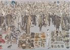 Larousse.  Sears Roebuck. Collections. Mickey Mouse Dolls Teddy Bears Hats Seashells Jelly Moulds  Tea Pots by Peter Blake contemporary artwork Works on Paper
