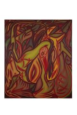 topsy turvy by Guclu Oztekin contemporary artwork painting