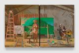 Studio Visit by Lisa Yuskavage contemporary artwork painting works on paper
