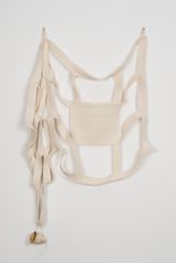 Hanging bone by Eugenio Espinoza contemporary artwork sculpture