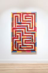 Azuma by Stephan Ehrenhofer contemporary artwork painting textile
