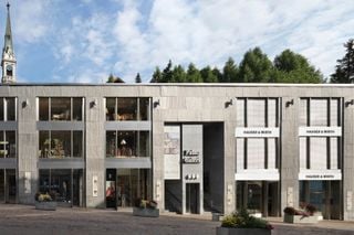 Hauser  Wirth contemporary art gallery in St. Moritz Switzerland