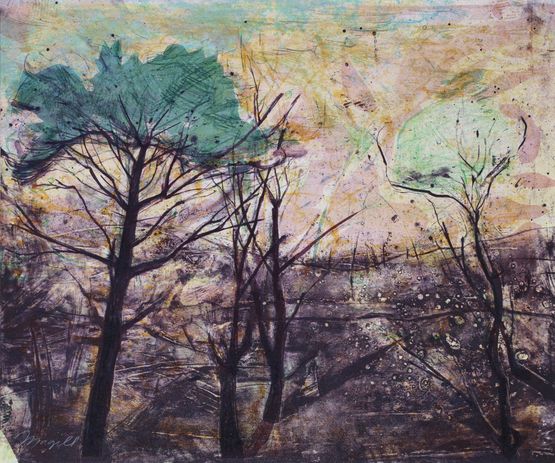 Hinter by Elizabeth Magill contemporary artwork Print
