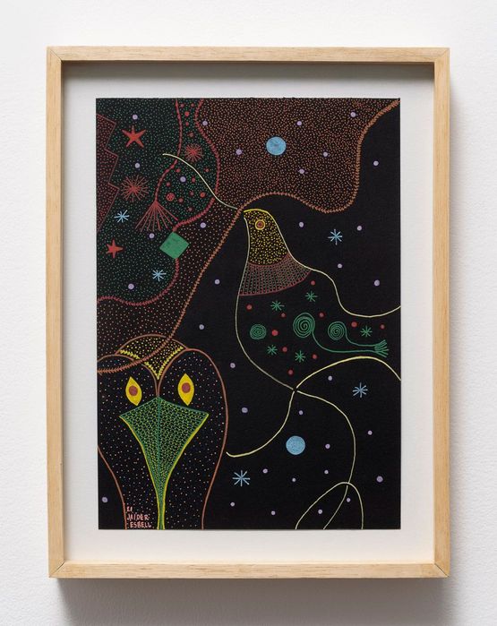 Sem titulo by Jaider Esbell contemporary artwork Works on Paper